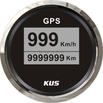 2" 52mm Digital GPS Speedometer Velometer 0-999km/H for Marine Car Truck